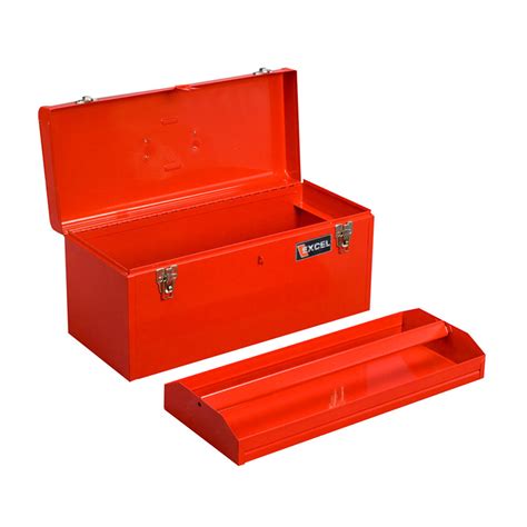 excel 20 inch portable steel tool box|excel 3 drawer toolbox.